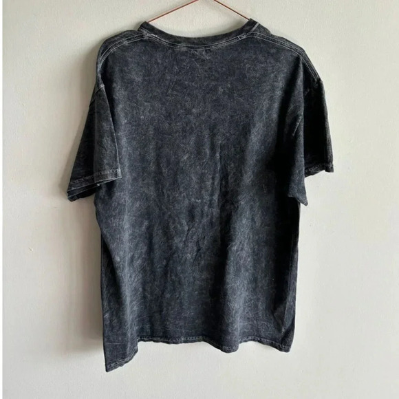 Poetic Justice Mens Tupac Shakur Print T Shirt Acid Gray Size Large - Picture 7 of 7